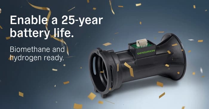 Sensirion launches next-generation SGM5304 gas meter module – future-ready performance in the same compact design