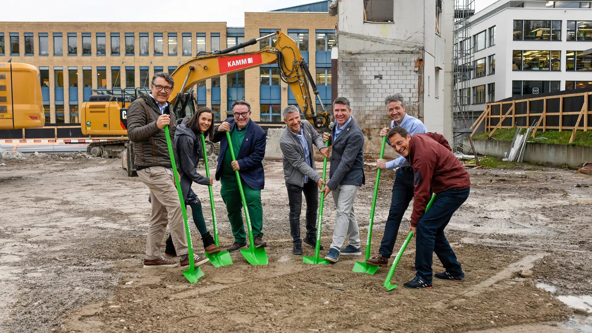 Groundbreaking ceremony for new production building in Stäfa