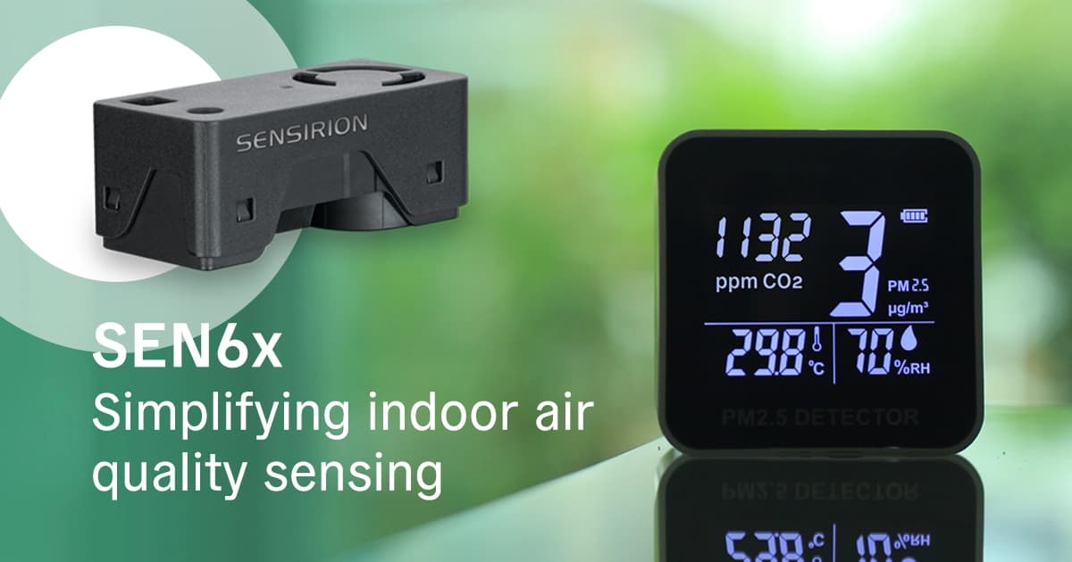Sensirion launches SEN68 and SEN69C for comprehensive indoor air quality monitoring